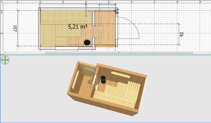 Gartenhaus zur Aussensauna umbauen ? =-